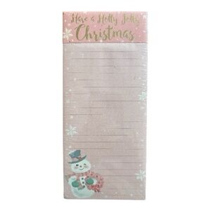 Clementine "Have a Holly Jolly Christmas" Magnetic List Pad